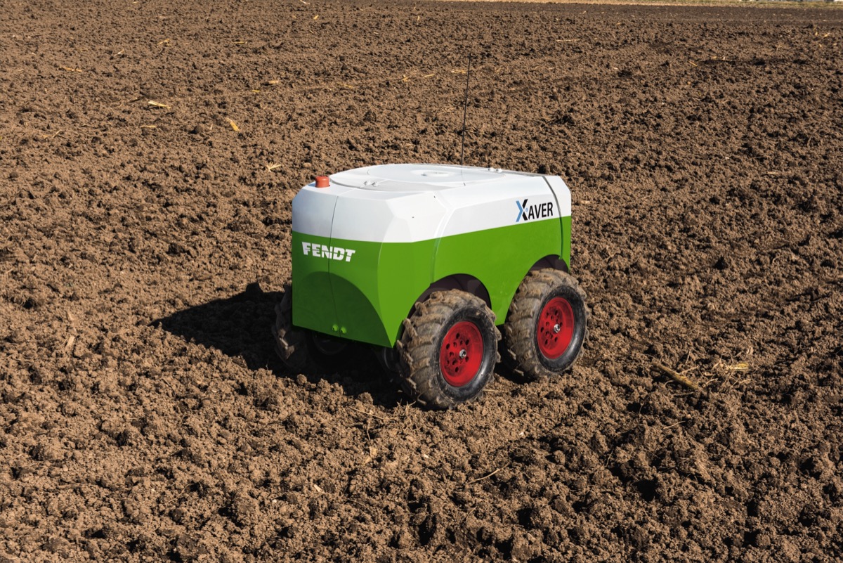 Fendt Xaver otonom tarla robotu — hassas ekim için tasarlanmış kompakt otonom platform